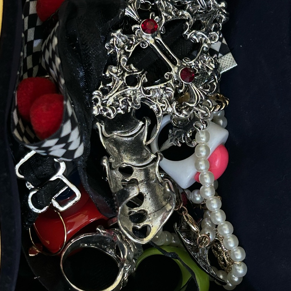 Bag of Random Costume Jewelry